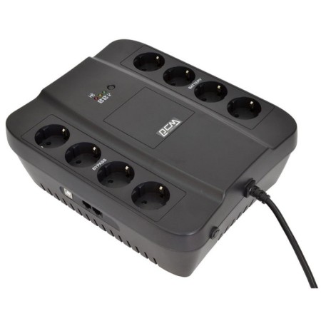 Source of uninterrupted power PowerCom PCM SPD-1000U, 550 W, 1000 VA, black-1