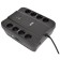 Source of uninterrupted power PowerCom PCM SPD-1000U, 550 W, 1000 VA, black