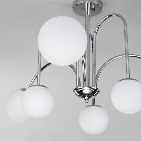 Ceiling chandelier with ALIX, 40W, E27, 90x90x48 cm-3