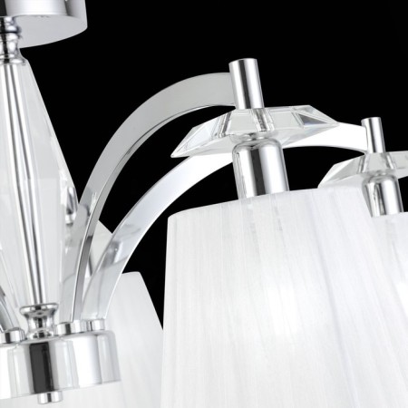Ceiling lamp ST LUCE. SL1756.102.05. Bello. 5x40 watts, E14, 70x70x34 cm, chromium color-9