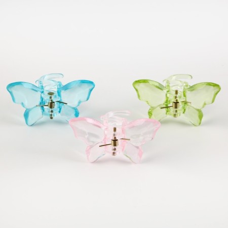 Hair crab 3 pcs. Believ in Yourself butterflies, 4.5 x 3 x 3 cm-5