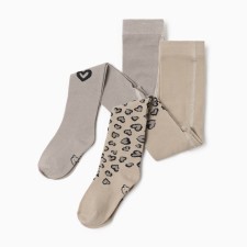 A set of tights of crumb I am LEO LOVE, height 86-92 cm, beige