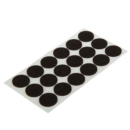 Furniture tundra, D = 25 mm, round, brown, 18 pcs.