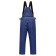 Ski pants for a boy, height 110 cm, dark blue color