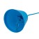 Cartridge E27 Silicone with a cord 1 m blue rexant