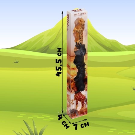 Safari animal set, 4 figures-5