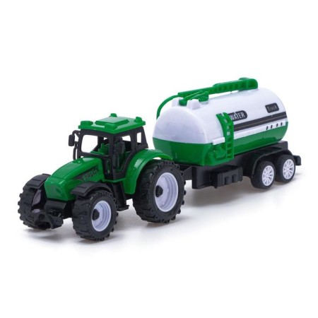 Inertial Tractor "Agricultural Technics" with a trailer, in the package-3