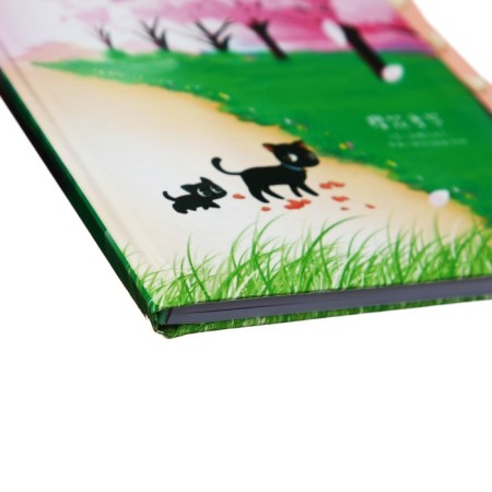 Notebook gift book on the castle, A6+, 48 sheets, line, "cat", mix-6