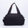 Sports bag with lightning, external pocket, black color