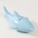 Piggy bank Ceramics "Blue Shark" 24.5x12.5x11 cm