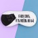 Sleep mask “I'm going to sleep”, 19.3 x 9.5 cm, white color