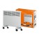TDM heater EC-1500, convector, wall/floor, 750/1500 W, 20 m², white