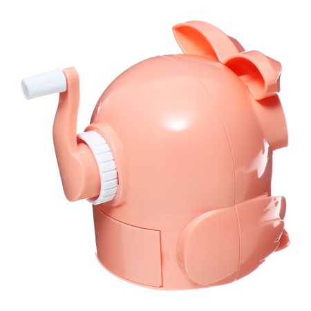 Mechanical sharpener with container owl peach-10