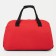 Sports bag with lightning, 2 outer pockets, red color