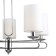 Lamp on the bar 5x40W E14, size 66x66x52 cm