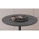 Dining table "Dale", 750 × 750 × 743 mm, color black marble