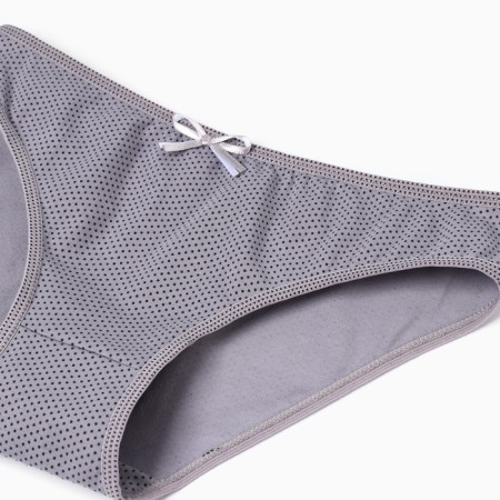 Panties women's slips Miss Beautiful, gray color, size 46-48 (XL)-1
