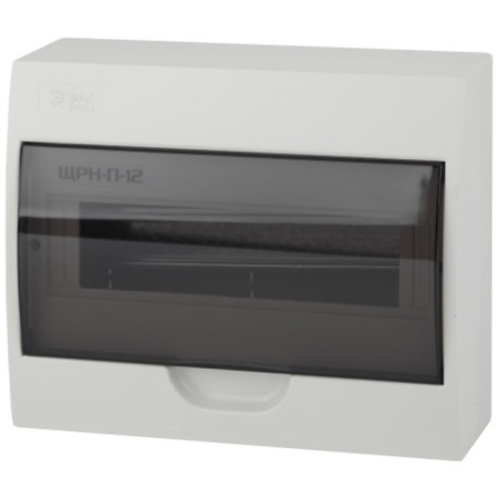 The housing plastic hinged era Simple Shchrn-P-12 IP41 Transparent white cover