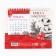 Calendar 2025 desktop with tear -off sheets “New Year: love, warmth and magic”, 16.9 x 14 cm