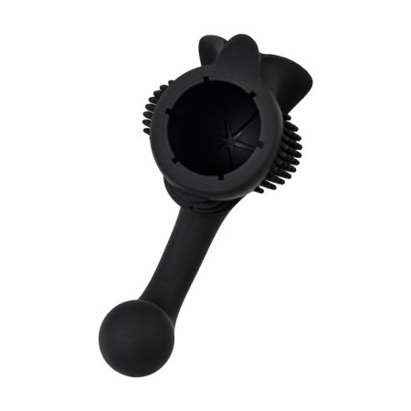 Female Exchange Nazadka for Domi 2, silicone, black color, 12.9 cm-7