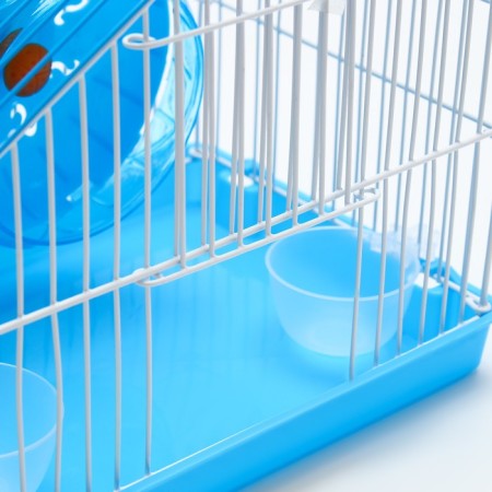 Rodent cell equipped RT-2T, 22 x 16 x 20 cm, blue-5