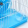 Rodent cell equipped RT-2T, 22 x 16 x 20 cm, blue