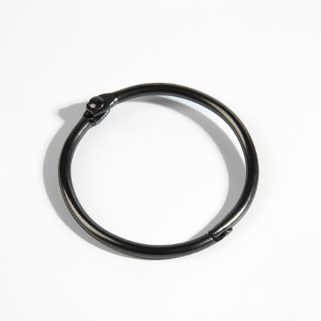 Ring for the cornice, d = 35/40 mm, 10 pcs, black nickel color-1
