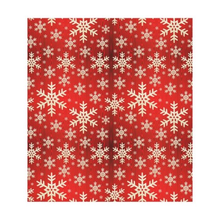 A set of napkins for setting the table "Snowflake Field", rectangular, size 32x46 cm, 4 pcs-1