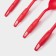 A set of kitchen supplies of the Dolyan Rainbow, 30 cm, 4 objects, red color