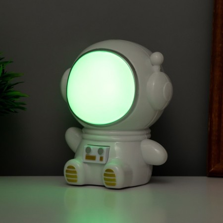 Sponel "Cosmonaut" LED 1.5W USB AKB White 9.5x8x10.5 cm Risalux-4
