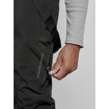 Semi -combinezone ski insulated male winter, size 52, black color-12