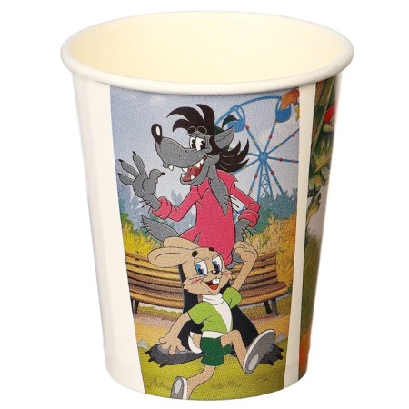 Paper glass "Happy Birthday!", 250 ml, Soyuzmultfilm-2