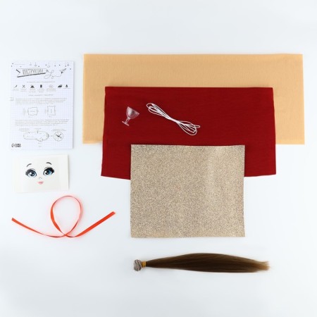 Sewing kit. Interior doll "Lauren", 30 cm-2