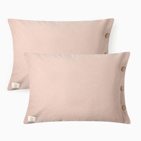 Set of pillowcases Ethel 50*70 cm - 2 pcs, Denim, centralizer, greedy cotton, 140g/m2