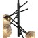 Sinus 6xe27 40w rod chandelier, size 80x80x75 cm, black color