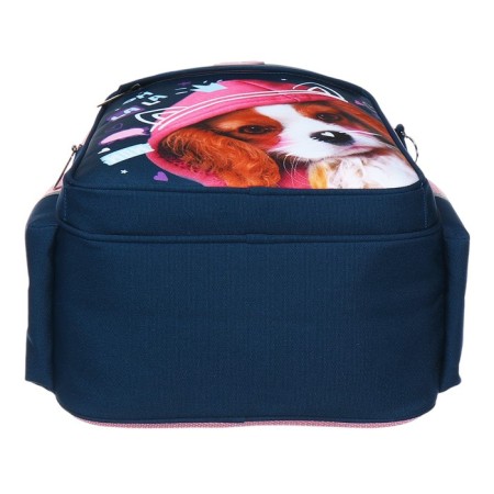 School backpack 38 x 29 x 14.5 cm, Hatber Ergonomic Light, "Cute Puppy" NRK_15122-6