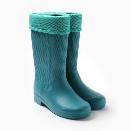 Women's boots "Aurora" with a liner, emerald, size 40-41