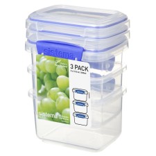 Sistema containers set, 3 pcs. x 400 ml