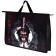 Folder for drawings and drawings A3, 450 x 330 x 90 mm, handles, plastic, zipper on top, Phoenix dance with katana