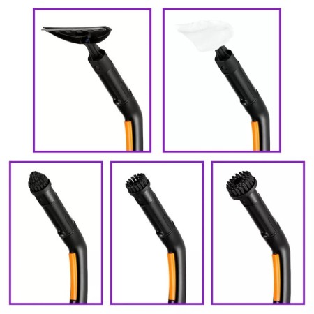 Steiring KitFort KT-9158-2, 1300 W, 0.95 l, 35 g/min, heating 25 seconds, black-orange-3