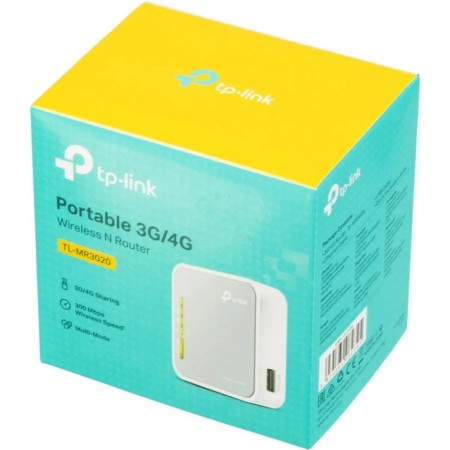 Wi-Fi router TP-Link TL-MR3020, 300 Mbit/s, 1 port 100 Mbps, white-8