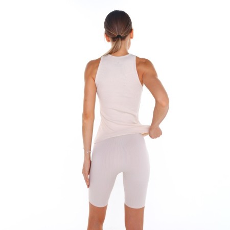 T-shirt female, dark cream color, size 46 (l)-4