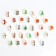 Sprinking sugar medallions with a mixing picture: “New Year”, for decor of cupcakes, cake, drinks, 20 g
