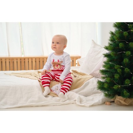 Set: jumper and pants crumb I am “my first ng”, height 74-80 cm, red/white color-1