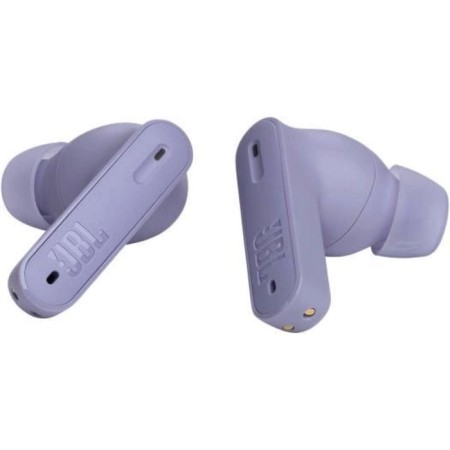 Enterrained JBL Tune BEAM headset purple Bluetooth wireless in the auricle-5