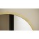 West hinged mirror, 450 × 450 mm, amber oak color