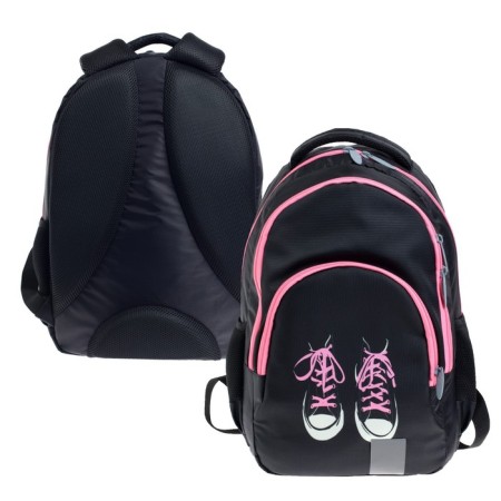 Youth backpack, 44 x 30 x 17 cm, ergonomic back, calligrata p "sneakers"-5