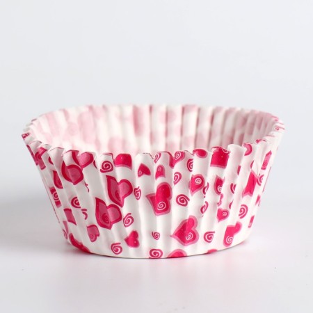 Paper Tartlets "hearts", 50 pcs.-2