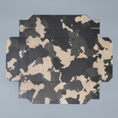 Gift folding box, packaging, “khaki”, 21 x 15 x 7 cm-4