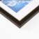 Photo frame Plastic "Office 8" 15x21 cm, wenge
